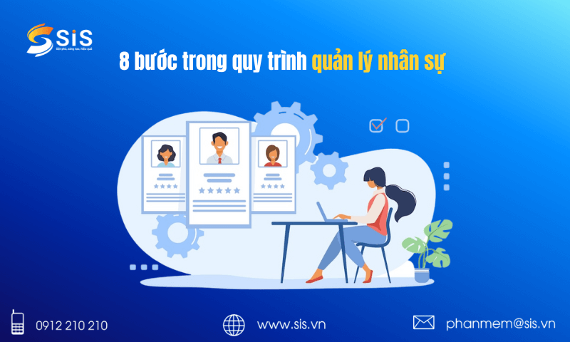 Quy trình quản lý nhân sự với 8 bước không thể bỏ qua